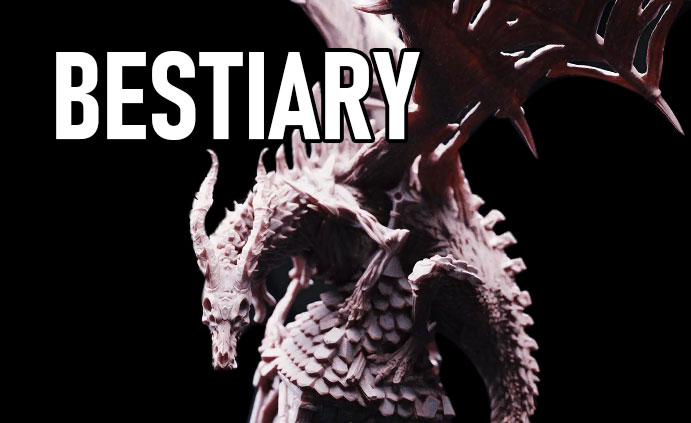 . Promotions, discounts. 3D figures of characters, elves, monsters, bestiaries, landscape figures and accessories for role-playing games