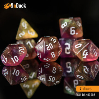 Barbarian Class Acrylic Dice Set