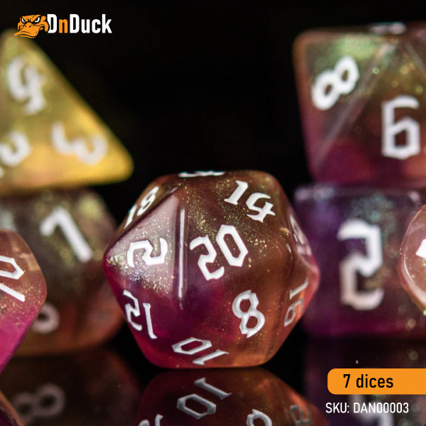 Buy Accessories Dice Set. Barbarian Class Acrylic Dice Set. DnDuck Miniatures Store. 3D figures of characters, elves, monsters, bestiaries, landscape, dragons figures and accessories for role-playing games