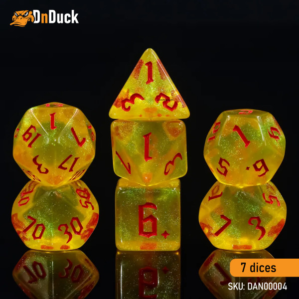Buy Accessories Dice Set. Old School Class Acrylic Dice Set. DnDuck Miniatures Store. 3D figures of characters, elves, monsters, bestiaries, landscape, dragons figures and accessories for role-playing games