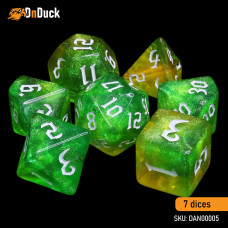 Buy  Fairy Tinker RPG Dice Set . DnDuck Miniatures Store. 3D figures of characters, elves, monsters, bestiaries, landscape, dragons figures and accessories for role-playing games