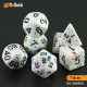 Buy Accessories Dice Set. Paint Splatter RPG Dice Set. DnDuck Miniatures Store. 3D figures of characters, elves, monsters, bestiaries, landscape, dragons figures and accessories for role-playing games