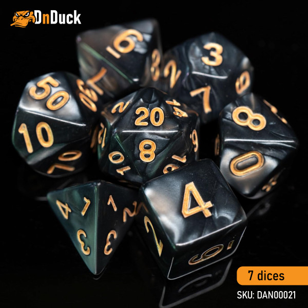 Buy Accessories Dice Set. Obsidian Runes Dice Set. DnDuck Miniatures Store. 3D figures of characters, elves, monsters, bestiaries, landscape, dragons figures and accessories for role-playing games
