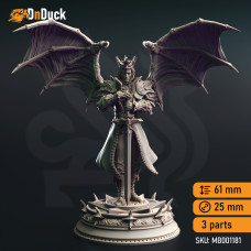 Buy  Arthur Belfrie, Vampire Lord . DnDuck Miniatures Store. 3D figures of characters, elves, monsters, bestiaries, landscape, dragons figures and accessories for role-playing games