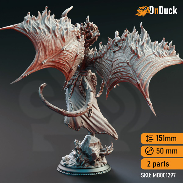 Kaufen 3d miniatur Unhold / Dämon. Mother of Chaos - Nosmarka d50. DnDuck Miniatures Store. 3D-Figuren von Charakteren, Elfen, Monstern, Bestiarien, Landschaften, Drachenfiguren und Zubehör für Rollenspiele.