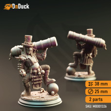 Buy  Goblin Manic Artificer - Brains . DnDuck Miniatures Store. 3D figures of characters, elves, monsters, bestiaries, landscape, dragons figures and accessories for role-playing games