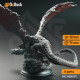 Buy 3d miniature Dragon. Armoured Dragon - Kuriazor the Dark Scaled. DnDuck Miniatures Store. 3D figures of characters, elves, monsters, bestiaries, landscape, dragons figures and accessories for role-playing games