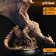 Buy 3d miniature Dragon. Azmordion the Ever-Prideful – Adult Silver Dragon. DnDuck Miniatures Store. 3D figures of characters, elves, monsters, bestiaries, landscape, dragons figures and accessories for role-playing games