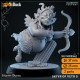 Buy 3d miniature Humanoid. Satyrs of Veto. DnDuck Miniatures Store. 3D figures of characters, elves, monsters, bestiaries, landscape, dragons figures and accessories for role-playing games