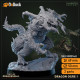 Buy 3d miniature Huge. Dragon Ogre. DnDuck Miniatures Store. 3D figures of characters, elves, monsters, bestiaries, landscape, dragons figures and accessories for role-playing games