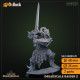 Buy 3d miniature Humanoid. Dreadscale Raiders. DnDuck Miniatures Store. 3D figures of characters, elves, monsters, bestiaries, landscape, dragons figures and accessories for role-playing games