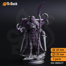 Buy  Siltrak’thos – Knight from Beyond the Planes . DnDuck Miniatures Store. 3D figures of characters, elves, monsters, bestiaries, landscape, dragons figures and accessories for role-playing games