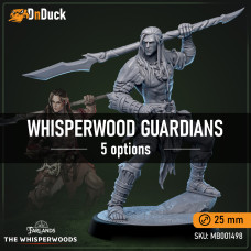 Buy  Whisperwood Guardians . DnDuck Miniatures Store. 3D figures of characters, elves, monsters, bestiaries, landscape, dragons figures and accessories for role-playing games