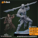 Buy 3d miniature Humanoid. Whisperwood Guardians. DnDuck Miniatures Store. 3D figures of characters, elves, monsters, bestiaries, landscape, dragons figures and accessories for role-playing games