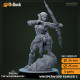 Buy 3d miniature Humanoid. Whisperwood Rangers. DnDuck Miniatures Store. 3D figures of characters, elves, monsters, bestiaries, landscape, dragons figures and accessories for role-playing games