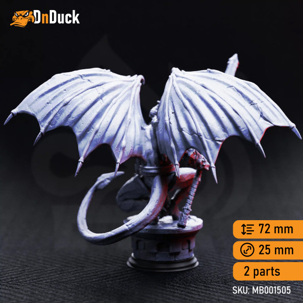 Купити 3D мініатюра Елементаль. Дзвіниця Горгульї. Магазин DnDuck. 3D фігурки персонажів, ельфів, чудовиськ, бестіарій, ландшафтні фігурки та аксесуари для рольових ігор