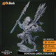 Buy 3d miniature Humanoid. Boneyard Gnoll Stalker. DnDuck Miniatures Store. 3D figures of characters, elves, monsters, bestiaries, landscape, dragons figures and accessories for role-playing games