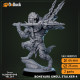 Buy 3d miniature Humanoid. Boneyard Gnoll Stalker. DnDuck Miniatures Store. 3D figures of characters, elves, monsters, bestiaries, landscape, dragons figures and accessories for role-playing games