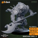 Buy 3d miniature Humanoid. Boneyard Gnolls. DnDuck Miniatures Store. 3D figures of characters, elves, monsters, bestiaries, landscape, dragons figures and accessories for role-playing games