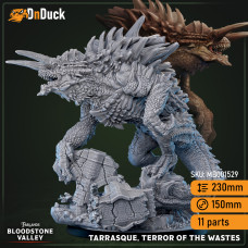 Buy  Tarrasque, Terror of the Wastes . DnDuck Miniatures Store. 3D figures of characters, elves, monsters, bestiaries, landscape, dragons figures and accessories for role-playing games