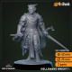 Buy 3d miniature Humanoid. Hellswake Knights. DnDuck Miniatures Store. 3D figures of characters, elves, monsters, bestiaries, landscape, dragons figures and accessories for role-playing games