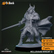 Buy 3d miniature Humanoid. Hellswake Knights. DnDuck Miniatures Store. 3D figures of characters, elves, monsters, bestiaries, landscape, dragons figures and accessories for role-playing games