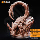 Buy 3d miniature Beast. Ashqarid – Sand Strider. DnDuck Miniatures Store. 3D figures of characters, elves, monsters, bestiaries, landscape, dragons figures and accessories for role-playing games