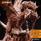Buy 3d miniature Dragon. Pentelia – Mother of All Dragons. DnDuck Miniatures Store. 3D figures of characters, elves, monsters, bestiaries, landscape, dragons figures and accessories for role-playing games