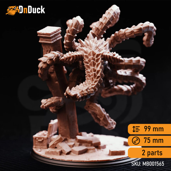 Buy 3d miniature Aberration. The Devouring Eye. DnDuck Miniatures Store. 3D figures of characters, elves, monsters, bestiaries, landscape, dragons figures and accessories for role-playing games