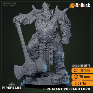 Fire Giant Volcano Lord