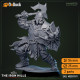 Buy 3d miniature Humanoid. Ironcrag Orc. DnDuck Miniatures Store. 3D figures of characters, elves, monsters, bestiaries, landscape, dragons figures and accessories for role-playing games