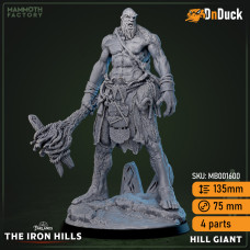Buy  Hill Giant . DnDuck Miniatures Store. 3D figures of characters, elves, monsters, bestiaries, landscape, dragons figures and accessories for role-playing games