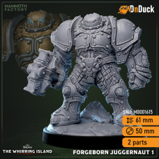 Buy  Forgeborn Juggernaut 1 . DnDuck Miniatures Store. 3D figures of characters, elves, monsters, bestiaries, landscape, dragons figures and accessories for role-playing games