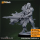 Buy 3d miniature Construct. Forgeborn Templar. DnDuck Miniatures Store. 3D figures of characters, elves, monsters, bestiaries, landscape, dragons figures and accessories for role-playing games