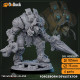 Buy 3d miniature Construct. Forgeborn Devastator. DnDuck Miniatures Store. 3D figures of characters, elves, monsters, bestiaries, landscape, dragons figures and accessories for role-playing games