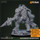 Buy 3d miniature Construct. Forgeborn Devastator. DnDuck Miniatures Store. 3D figures of characters, elves, monsters, bestiaries, landscape, dragons figures and accessories for role-playing games