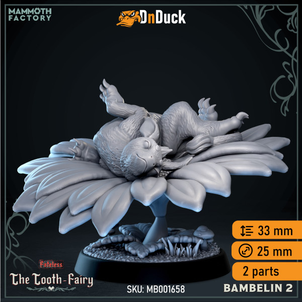 Buy 3d miniature Dragon / Fairy. Baby Bambelin 2. DnDuck Miniatures Store. 3D figures of characters, elves, monsters, bestiaries, landscape, dragons figures and accessories for role-playing games