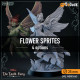 Buy 3d miniature Fairy. Flower Sprites. DnDuck Miniatures Store. 3D figures of characters, elves, monsters, bestiaries, landscape, dragons figures and accessories for role-playing games