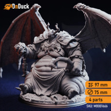 Buy  Bodge the Ravenous – Gluttony Devil . DnDuck Miniatures Store. 3D figures of characters, elves, monsters, bestiaries, landscape, dragons figures and accessories for role-playing games