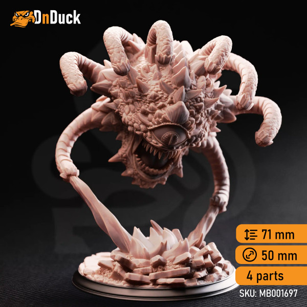 Kaufen 3d miniatur Aberration. Beauty – Aberrant Observer. DnDuck Miniatures Store. 3D-Figuren von Charakteren, Elfen, Monstern, Bestiarien, Landschaften, Drachenfiguren und Zubehör für Rollenspiele.