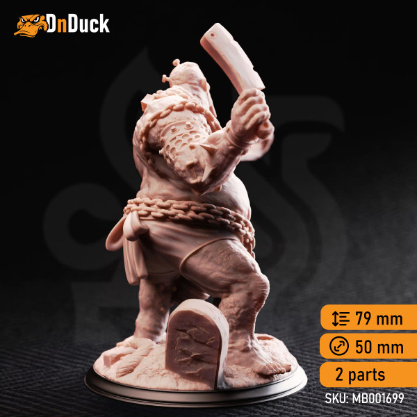 Buy 3d miniature Construct / Undead. Sown One – Flesh Golem. DnDuck Miniatures Store. 3D figures of characters, elves, monsters, bestiaries, landscape, dragons figures and accessories for role-playing games