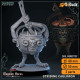 Buy 3d miniature Construct / Monster. Striding Cauldrons. DnDuck Miniatures Store. 3D figures of characters, elves, monsters, bestiaries, landscape, dragons figures and accessories for role-playing games