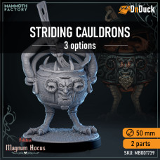 Buy  Striding Cauldrons . DnDuck Miniatures Store. 3D figures of characters, elves, monsters, bestiaries, landscape, dragons figures and accessories for role-playing games
