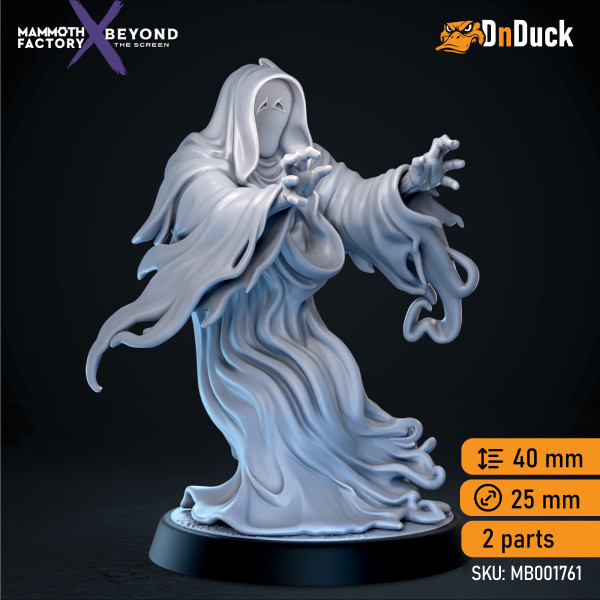 Buy 3d miniature Undead. Flinch. DnDuck Miniatures Store. 3D figures of characters, elves, monsters, bestiaries, landscape, dragons figures and accessories for role-playing games