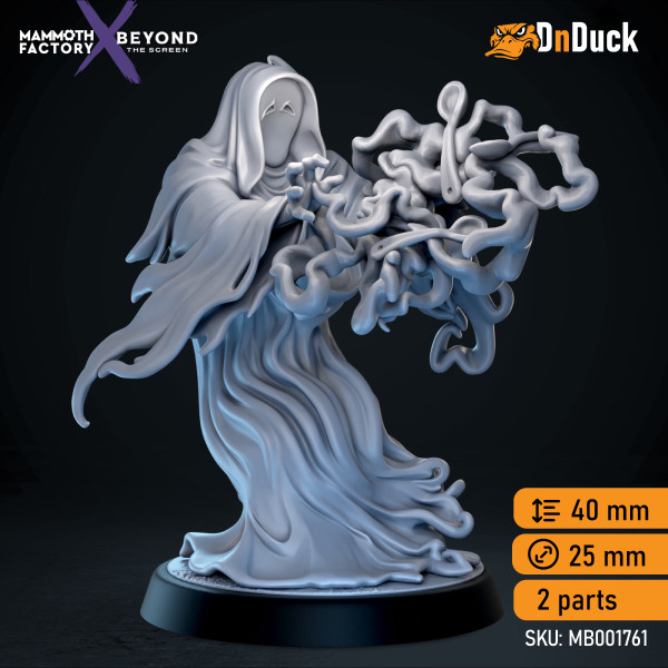 Buy 3d miniature Undead. Flinch. DnDuck Miniatures Store. 3D figures of characters, elves, monsters, bestiaries, landscape, dragons figures and accessories for role-playing games