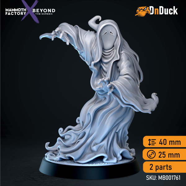 Buy 3d miniature Undead. Flinch. DnDuck Miniatures Store. 3D figures of characters, elves, monsters, bestiaries, landscape, dragons figures and accessories for role-playing games