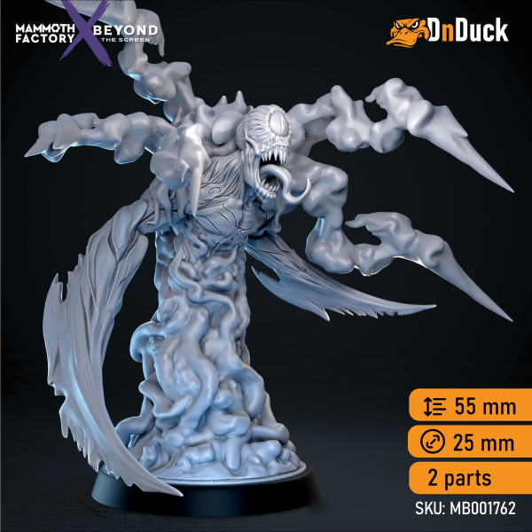 Buy 3d miniature Elemental. Loathing Animar. DnDuck Miniatures Store. 3D figures of characters, elves, monsters, bestiaries, landscape, dragons figures and accessories for role-playing games