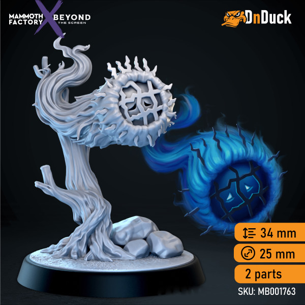 Buy 3d miniature Monster. Pensiveness Animar. DnDuck Miniatures Store. 3D figures of characters, elves, monsters, bestiaries, landscape, dragons figures and accessories for role-playing games