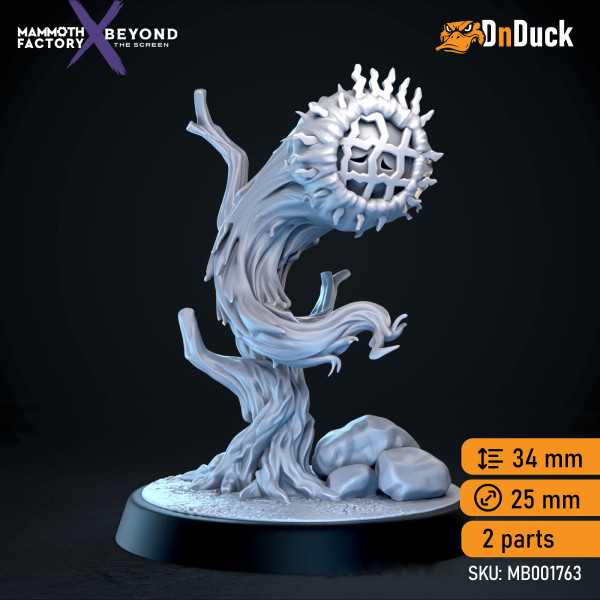 Buy 3d miniature Monster. Pensiveness Animar. DnDuck Miniatures Store. 3D figures of characters, elves, monsters, bestiaries, landscape, dragons figures and accessories for role-playing games
