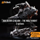 Buy 3d miniature Beast. Skjolnir & Haarn – The Wolf Knight. DnDuck Miniatures Store. 3D figures of characters, elves, monsters, bestiaries, landscape, dragons figures and accessories for role-playing games